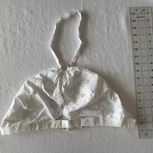 Savage X FENTY BOMBSHELL BRODERIE LACE HALTER BRALETTE